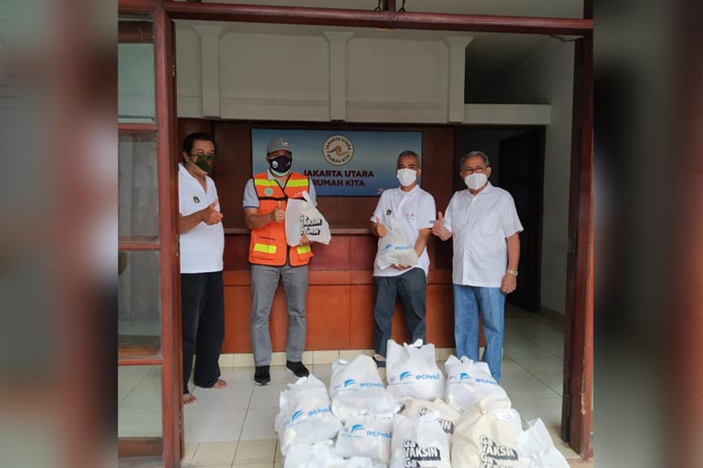 Bantuan Sembako Percepatan Vaksinasi Jakarta Utara